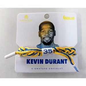 🏀🆕 KEVIN DURANT - G.S.W. - MEDIUM/LARGE BRAIDED WRISTBAND BRACELET -NBA